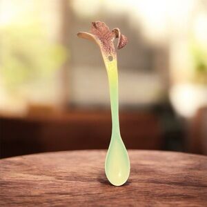 Elegant Floral Serveware Spoon